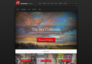 Amanda Houston Fine Art Website