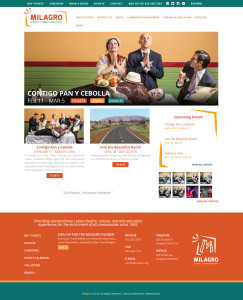 Milagro Website - English