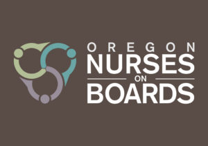 Oregon Nurses on Boards Logo Design